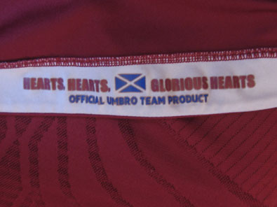 Hearts Midlothian FC home shirt season 2007-2008 size S #fv092 - Click Image to Close