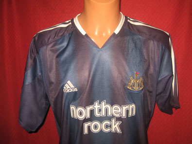 Newcastle U FC away 2004-2005 size XLB/ XS adult #FV242