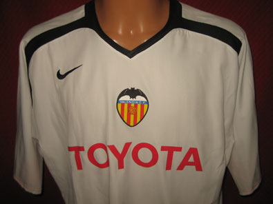 Valencia home shirt season 2005-2006 size XXL #fv104