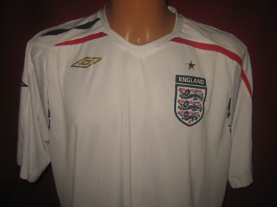 England home shirt 2007-2009 size XL